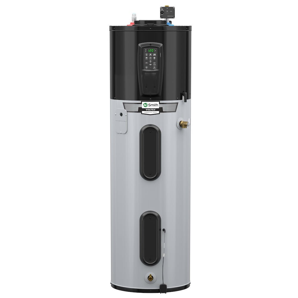 AO smith hybrid water heaters, proline xe voltex hybrid electic hpta heat pump electric water heater