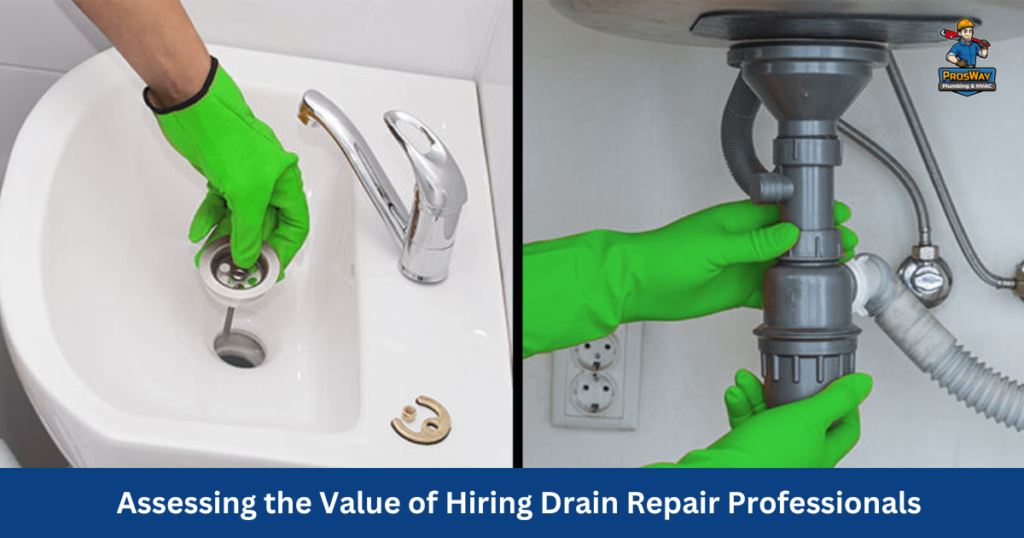 Drain Repair Experts vs. DIY Solutions; the value of hiring drain repair