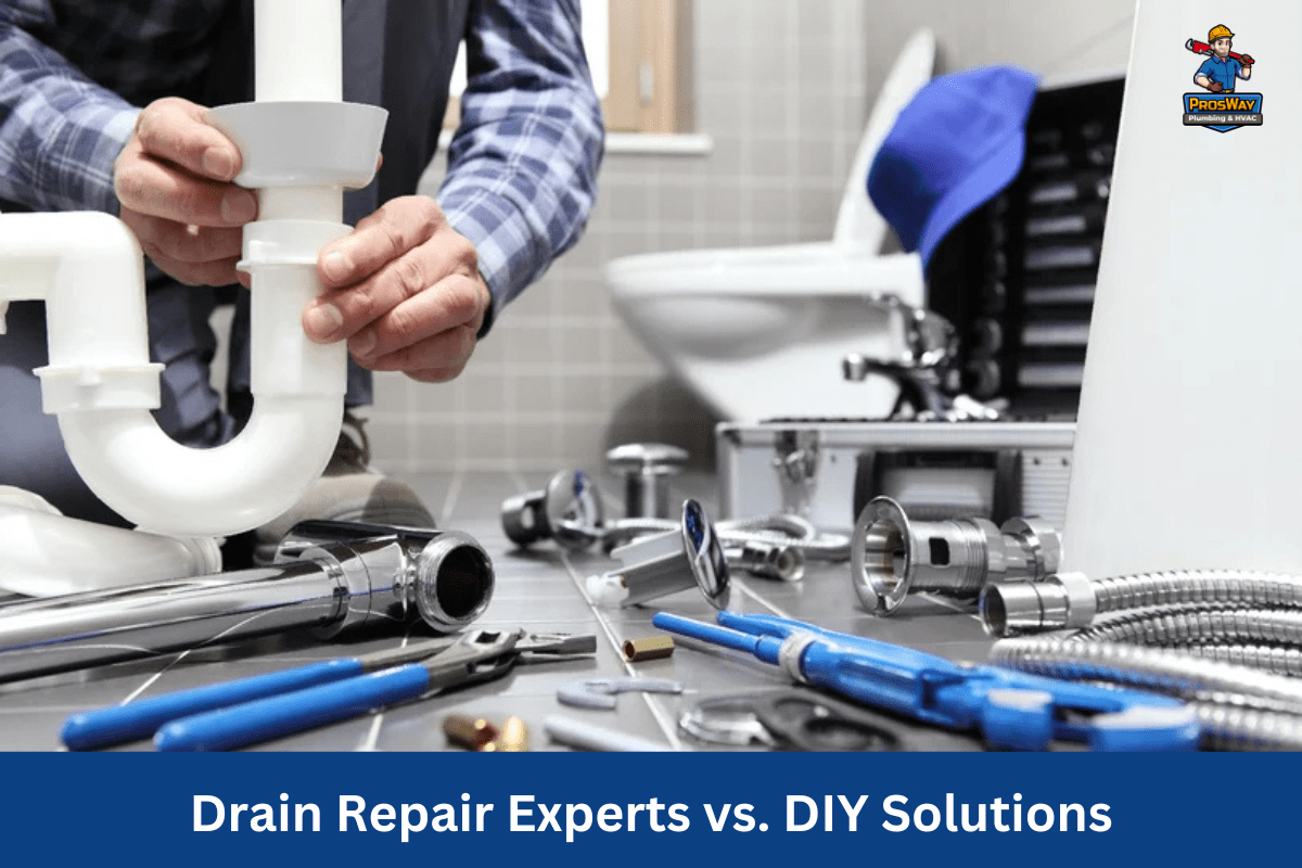 Drain Repair Experts vs. DIY Solutions