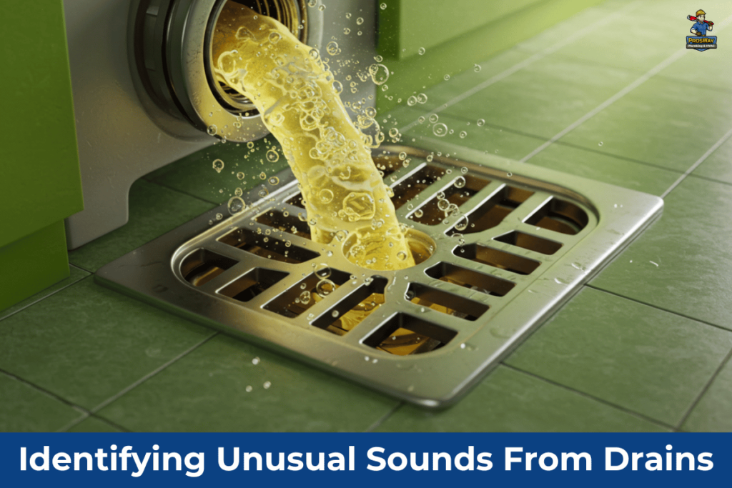 Identifying Unusual Sounds From Drains
