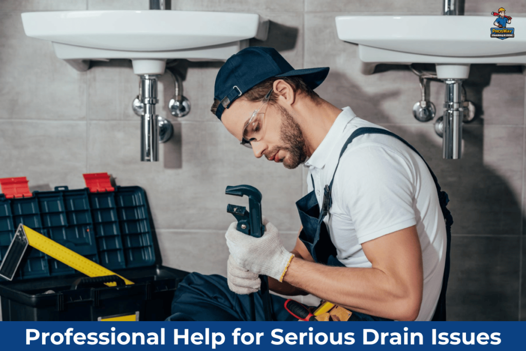 Professional Help for Serious Drain Issues
