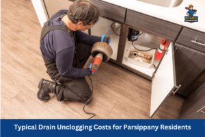 Typical Drain Unclogging Costs for Parsippany Residents