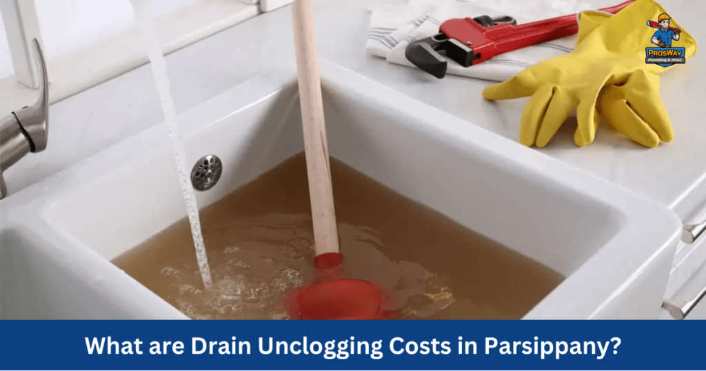 Typical Drain Unclogging Costs for Parsippany Residents
