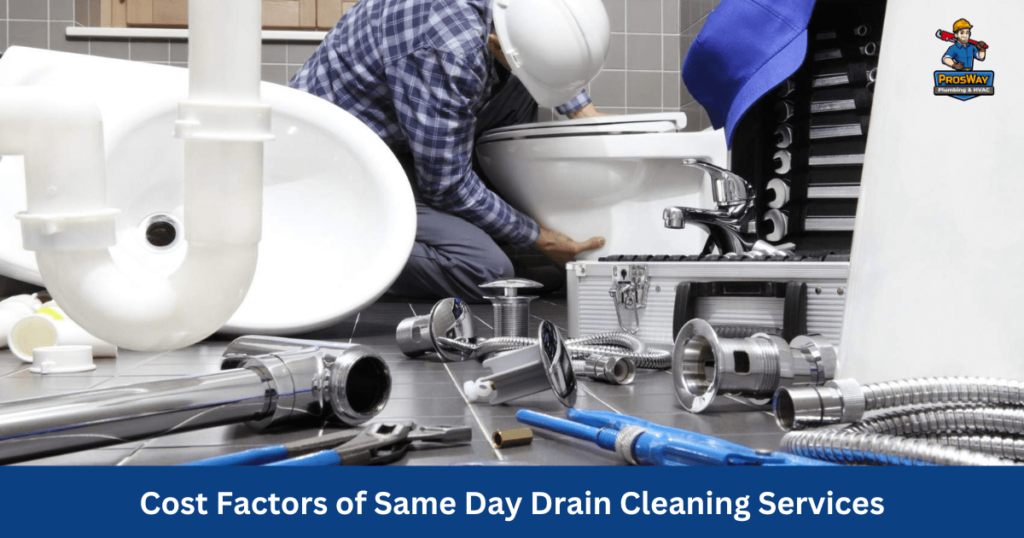 Effective Immediate Solutions for Clogged Drains in Parsippany ; cost factors of same day drain cleaning services
