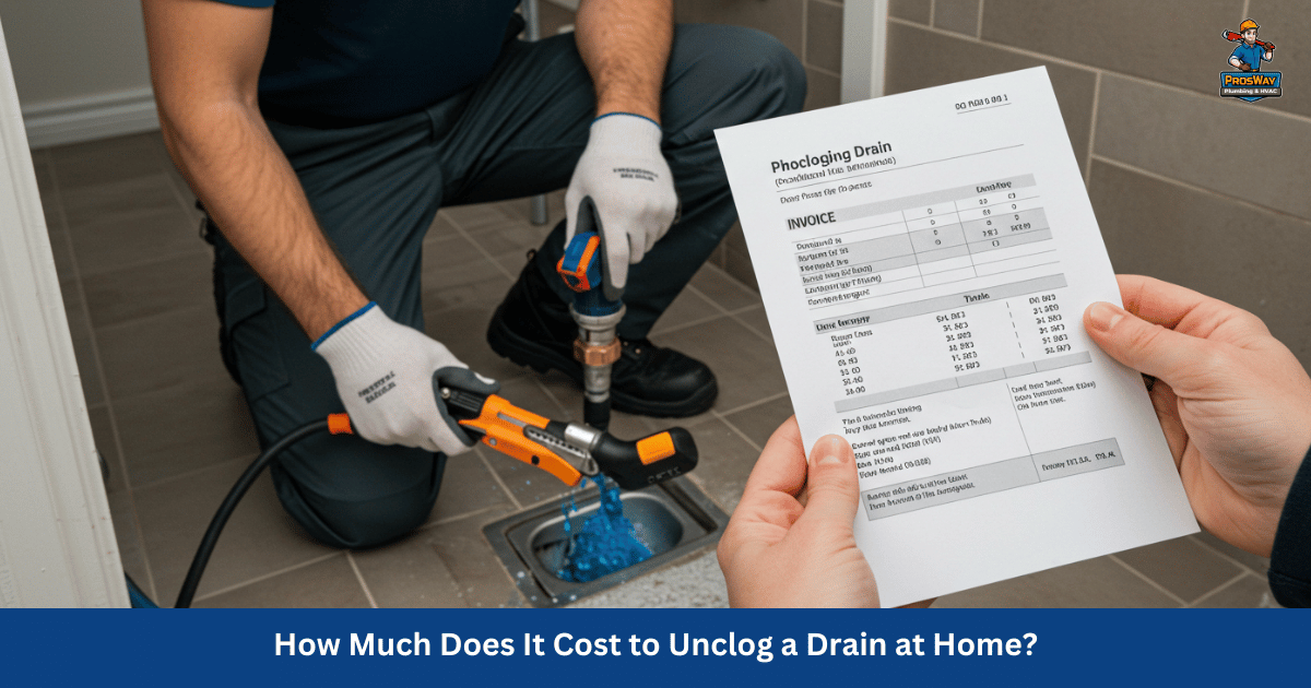 How Much Does It Cost to Unclog a Drain at Home?