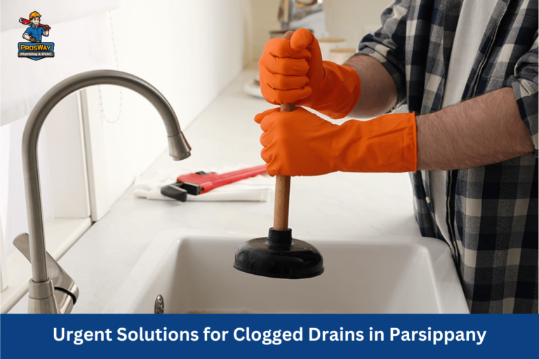 Urgent Solutions for Clogged Drains in Parsippany