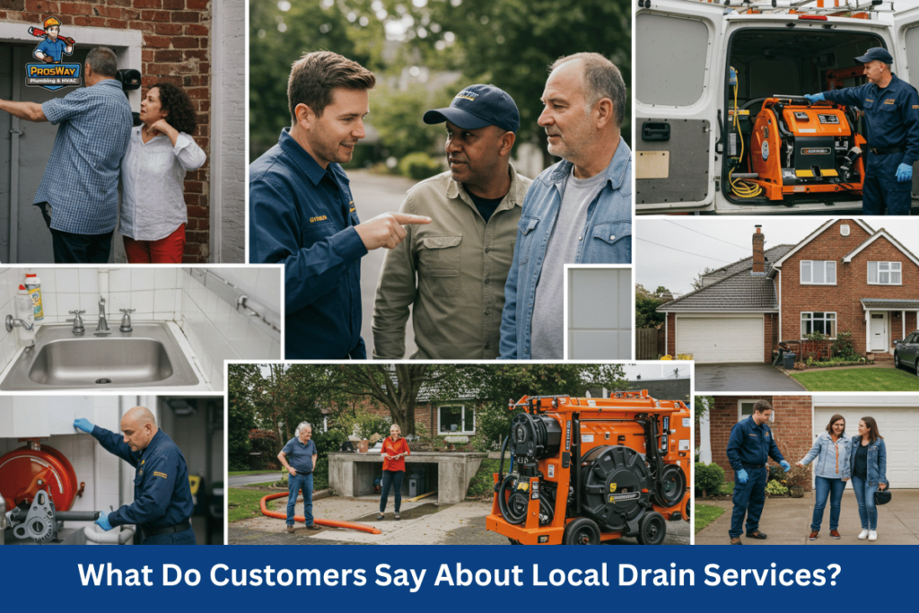 Why Choose Local Drain Services Over National Chains; what do customers say
