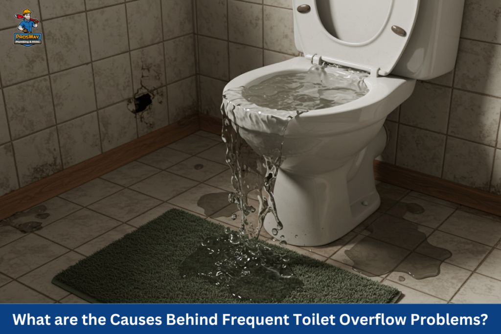  Identify Clogged Drain Symptoms Through Overflow; causes of frequent toilet overflow
