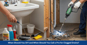 When Should You DIY and When Should You Call a Pro for Clogged Drains?