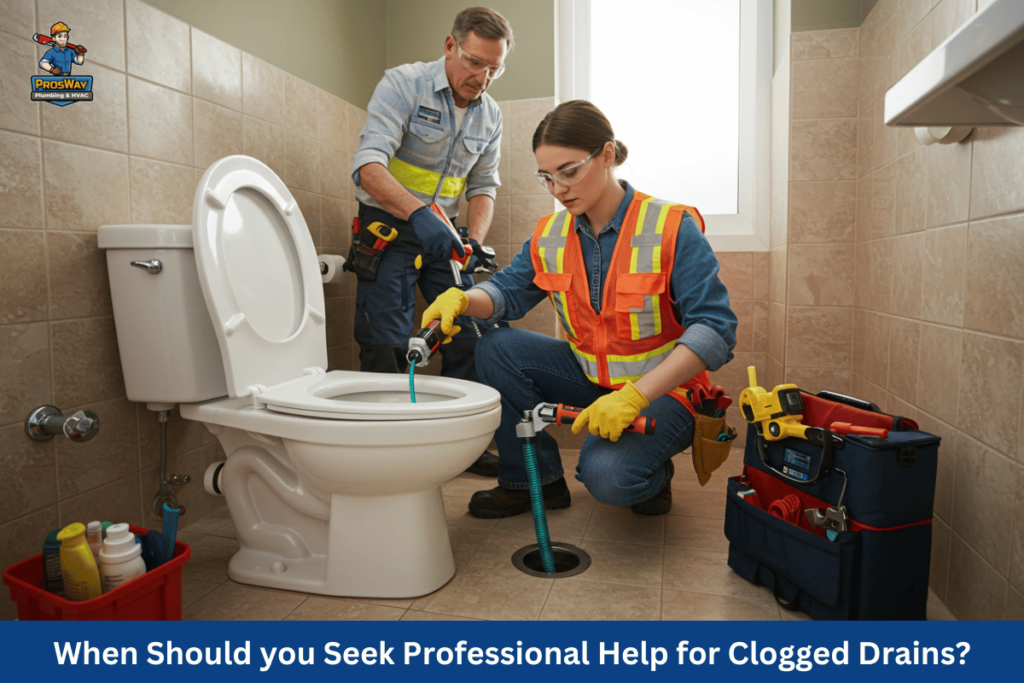  Identify Clogged Drain Symptoms Through Overflow; when to seek professional help
