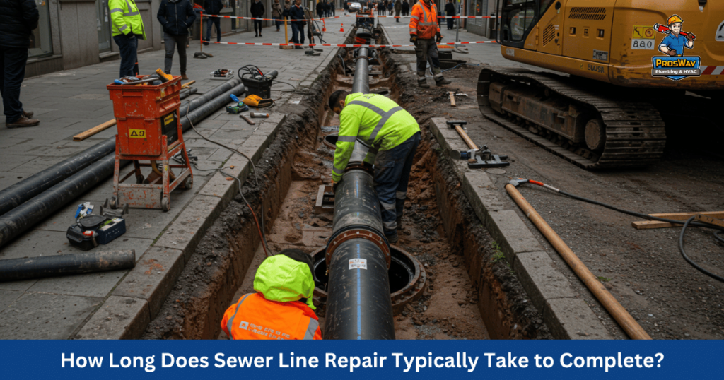 How Long Does Sewer Line Repair Typically Take to Complete?