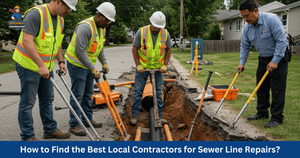 How to Find the Best Local Contractors for Sewer Line Repairs?