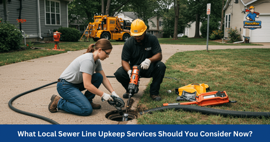 What Local Sewer Line Upkeep Services Should You Consider Now?