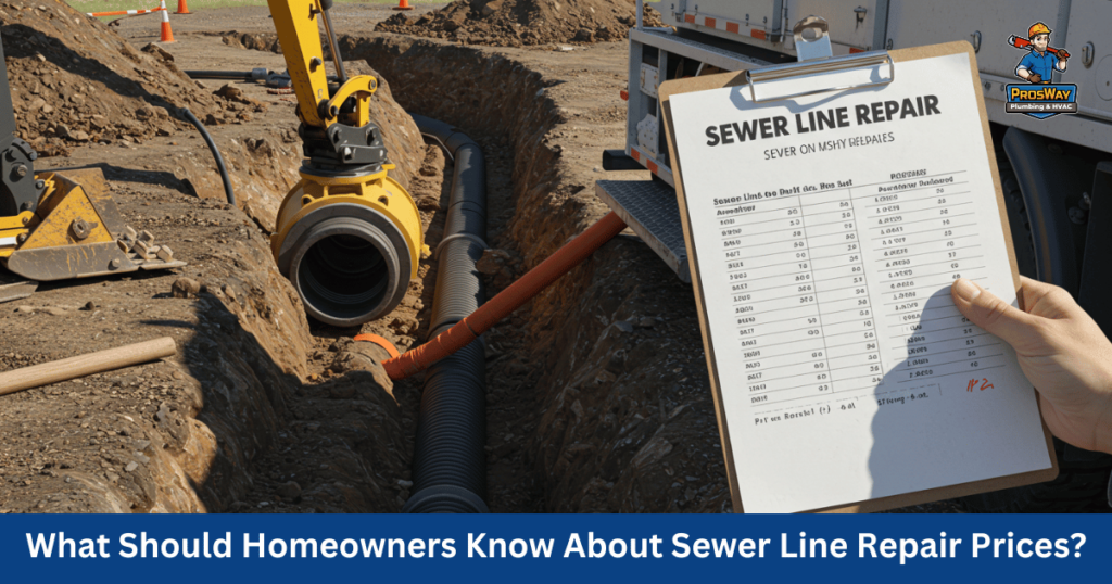 What Should Homeowners Know About Sewer Line Repair Prices?