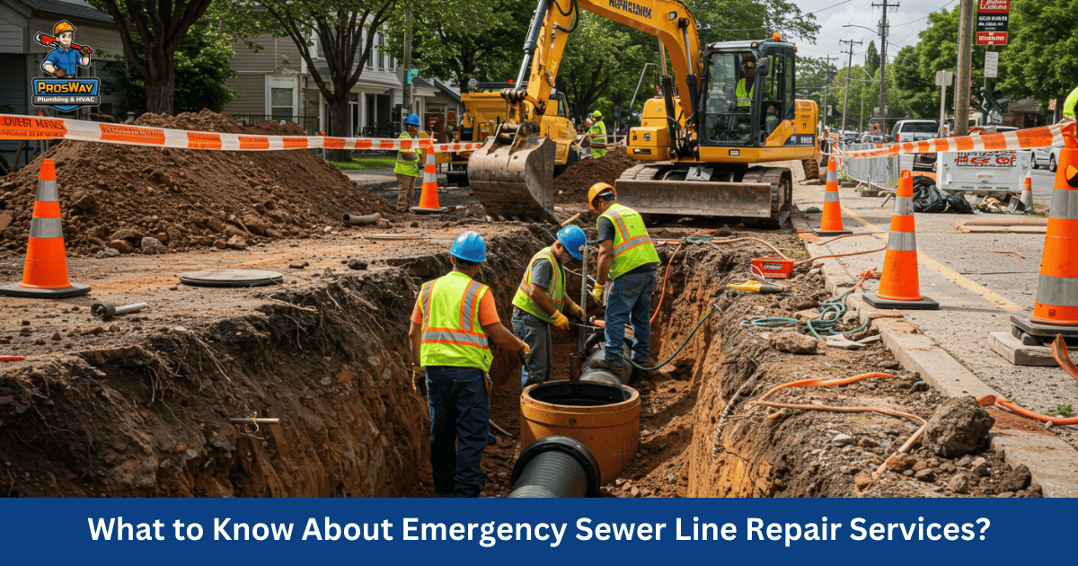 What to Know About Emergency Sewer Line Repair Services?