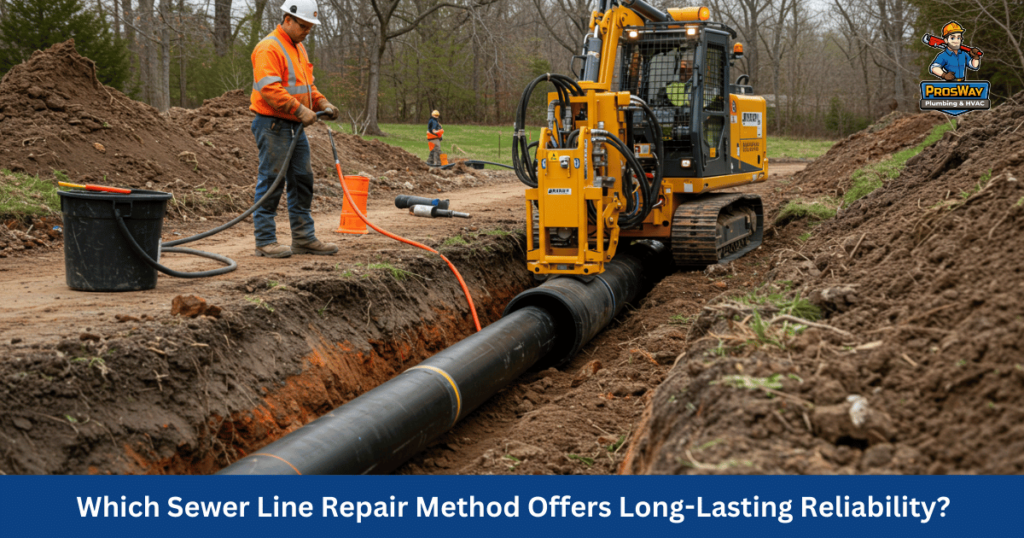 Which Sewer Line Repair Method Offers Long-Lasting Reliability?