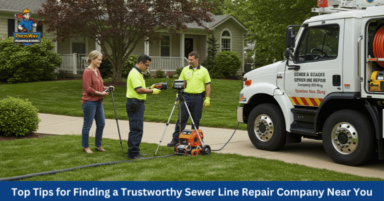 Top Tips for Finding a Trustworthy Sewer Line Repair Company Near You