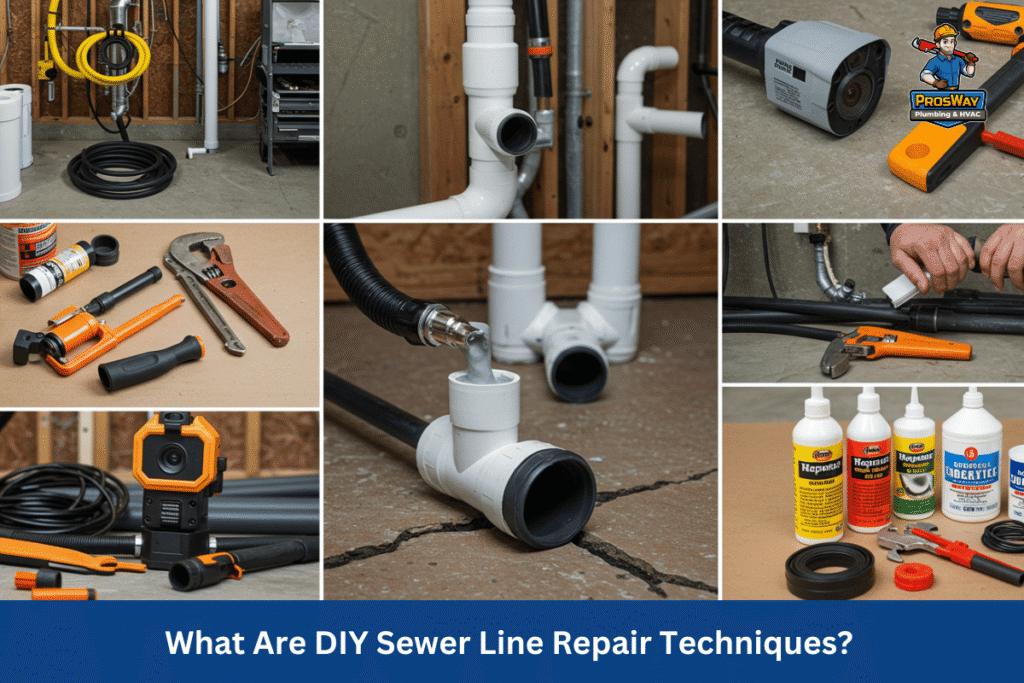 What Are DIY Sewer Line Repair Techniques?