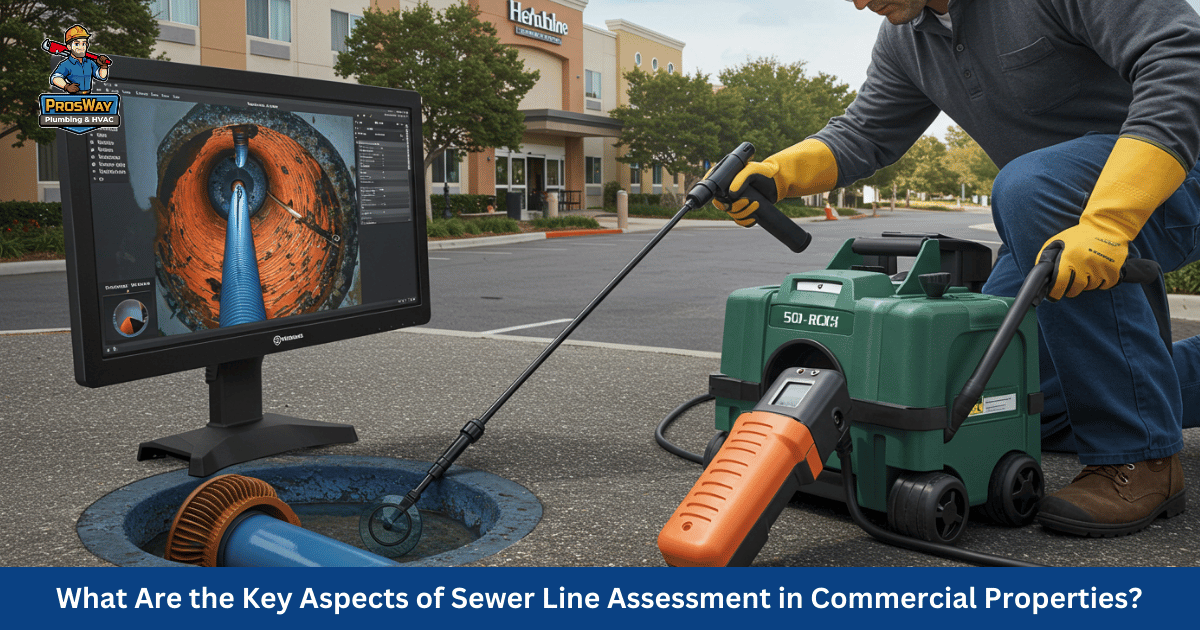 Key Aspects of sewer line assessment in commercial properties