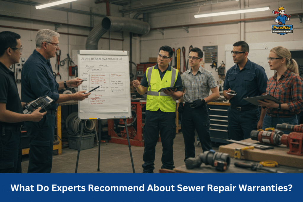 Sewer line repair guarantees