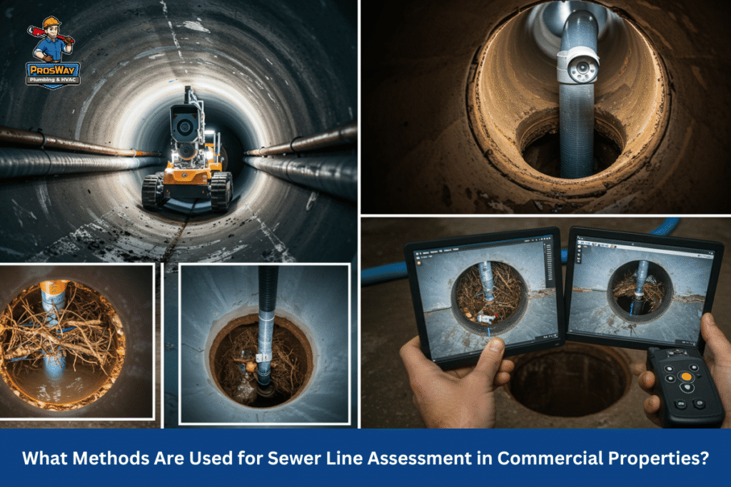 Key Aspects of sewer line assessment in commercial properties