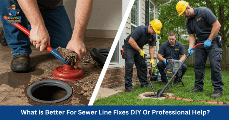 DIY Or Professional Help For Sewer Line Fixes
