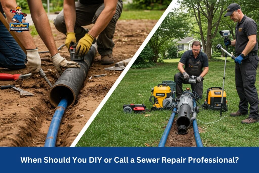 DIY Or Professional Help For Sewer Line Fixes