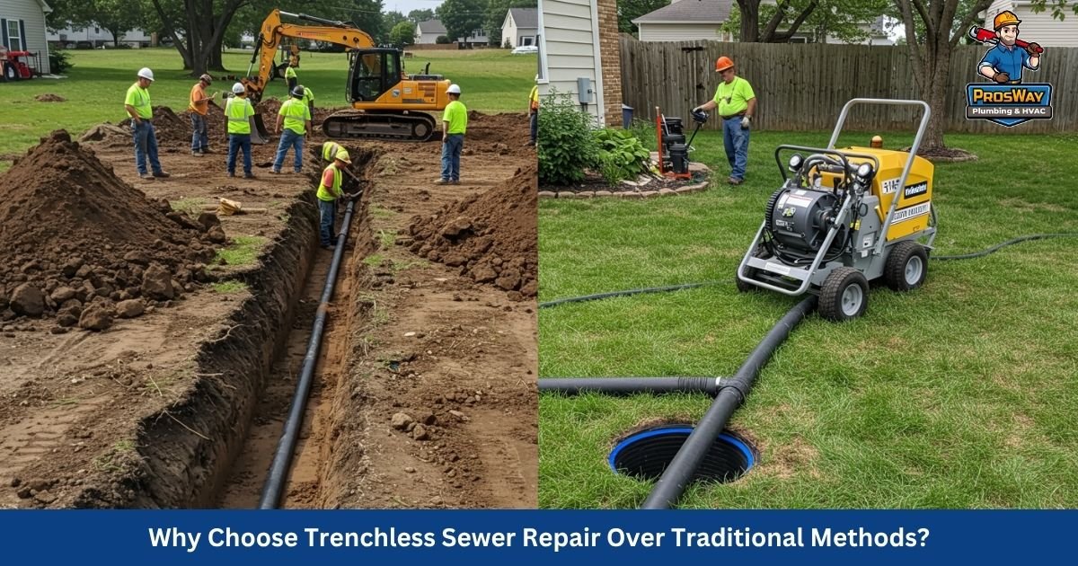 Why Choose Trenchless Sewer Repair Over Traditional Methods?