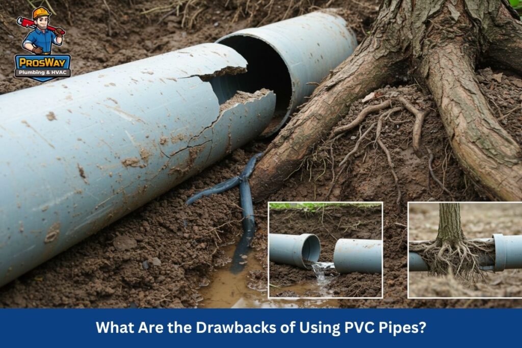 PVC and Cast Iron sewer lines