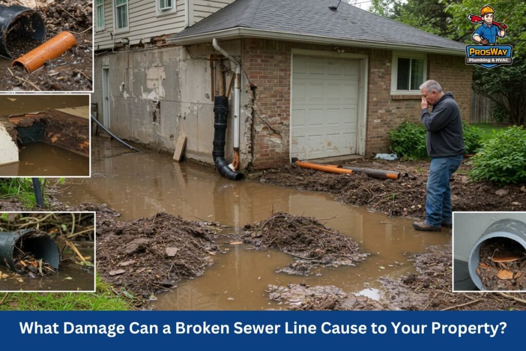 What Happens When a Sewer Line Breaks on Your Property?

