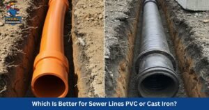 Which Is Better for Sewer Lines, PVC and Cast Iron sewer lines?