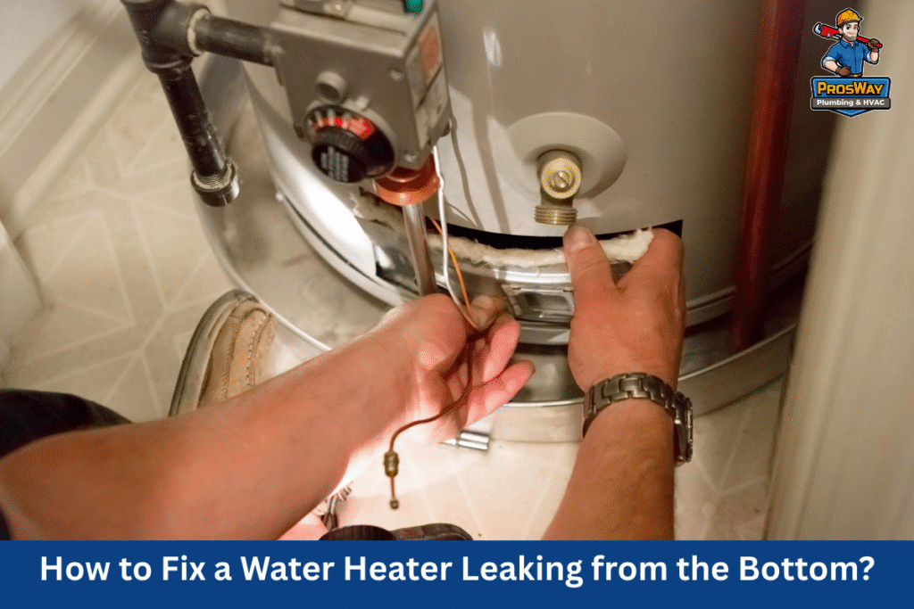Water Heater Leaking From Bottom Element? How to Fix
