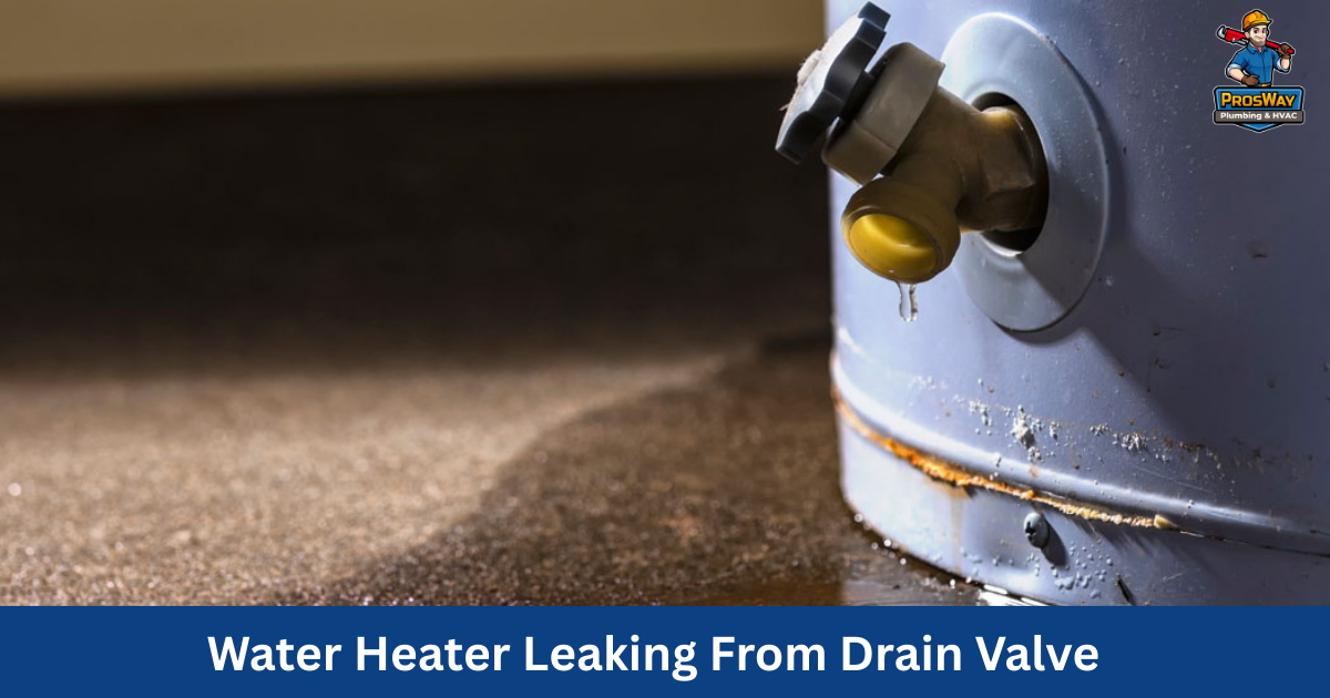 Water Heater Leaking From Drain Valve: Causes and Fixes