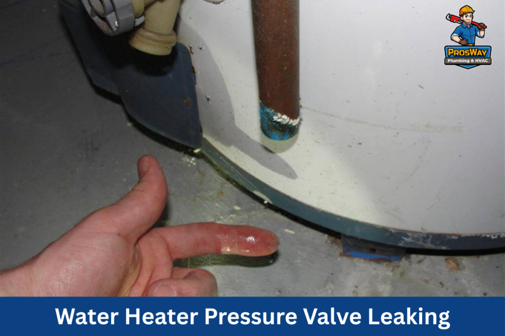 Water Heater Pressure Valve Leaking: Causes, Signs, How to Fix